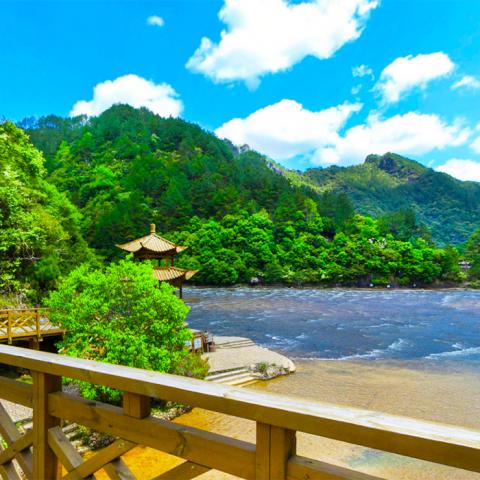 动景+宁德市屏南白水洋